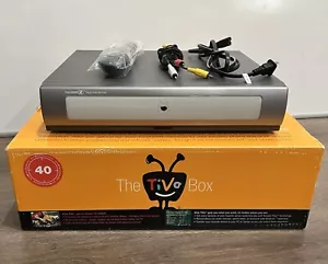 The TiVo Box TCD540040 (40GB) DVR, w/ remote, Power, RCA Cables, Tested Turns On - Picture 1 of 5