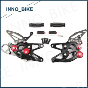 Adjustable Rearsets For BMW S1000R 2013 2014 2015 2016 Rear Set Foot Pegs Pedals - Picture 1 of 7