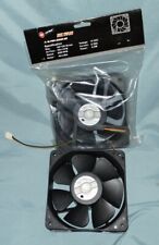 Link Depot FAN-12038-DB 120 mm Case Cooling Fan set of 2 
