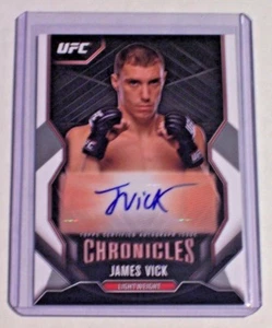 Autógrafo Topps UFC Chronicles 2015 James Vick - Imagen 1 de 1