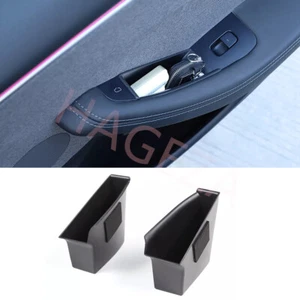 Caja de almacenamiento de puerta trasera ABS negra organizadora para accesorios Tesla modelo 3 2023-25 - Imagen 1 de 14