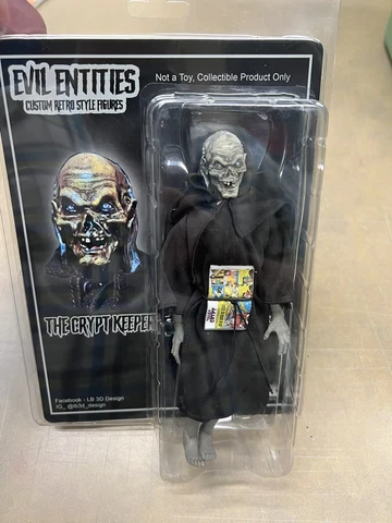 Tales From The Crypt Cryptkeeper Evil Entities Custom Horror Mego Figure Cover