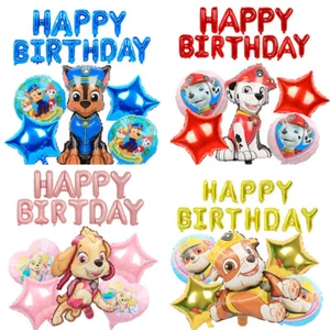 Paw Patrol Foil Balloon Set Party Supplies Kids Birthday Decoration - Picture 1 of 12