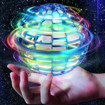 Flying Orb Ball Boomerang Fly Nebula Spinner Toys Soaring Hover UFO Mini Drone - Image 1 of 4
