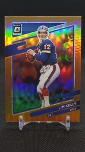 2021 Panini Optic Jim Kelly Orange Prizm /199 #56 Buffalo Bills - Picture 1 of 2