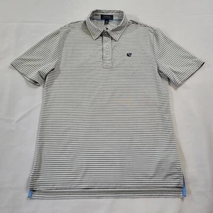 Polo Ralph Lauren Shirt Boys Large 14/16 Mens XS Striped Stretch Golf - Picture 1 of 11