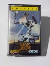 SHORT CIRCUIT / CORTOCIRCUITO - AMSTRAD CPC 464 CASSETTE / ERBE - OCEAN