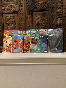 Unisex Toddler Activity Bundle - Mickey Mouse, Toy Story, Puppies, Chall Board - Picture 1 of 4
