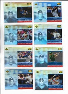 1991 - 1997 Denny's PICK-A-CARD Puckett Alomar Griffey McGwire Piazza Jeter ++++