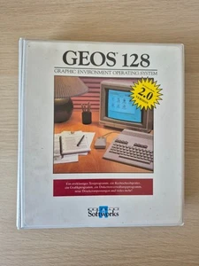 ✅ GEOS 128 MAPPE (ohne Disketten) ⭐ Commodore C128 C 128 ⚡️ - Picture 1 of 8