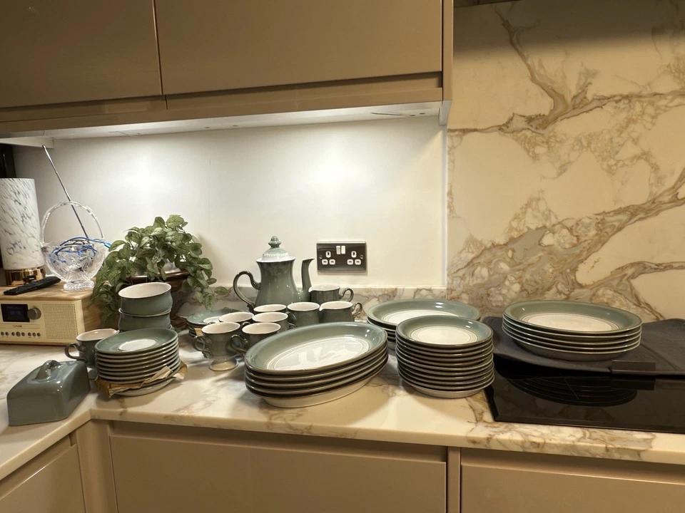 🌸Collection of DENBY ‘Venice’                      Dinner wear & coffee set🌸 - Image 1 of 4