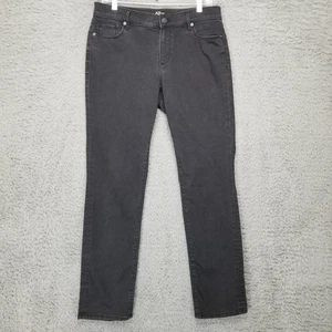 Jeans loft donna 30 nero elasticizzato vita media moderno dritto - Foto 1 di 13