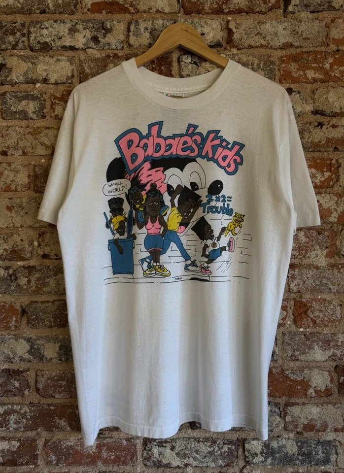 Vintage 90’s Bebe’s Kids / BaeBae’s Kids We Don’t Die We Multiply T Shirt Large - Image 1 of 4