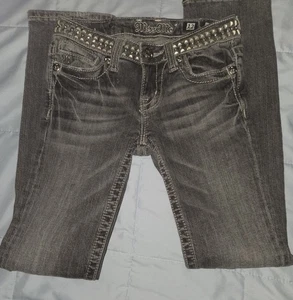 Mädchen Jugend Miss Me Jeans Größe 12 gerades Bein Modelo verziert Dustressed - Bild 1 von 12