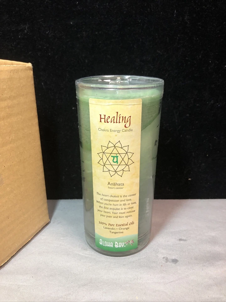 Энергетическая свеча для чакр, целебная, лавандин, апельсин, мандарин, 11 унций - Изображение 1 из 4