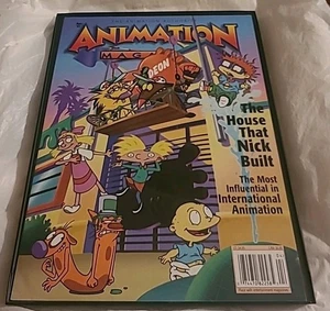 Nicktoons Nickelodeon Animation Magazine Cover Only Print Ad Framed 1997 8.5X11  - Picture 1 of 1