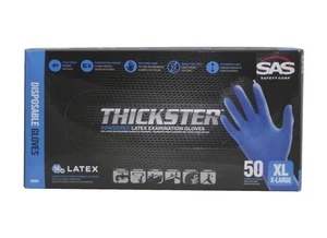 SAS 6604 (10-Box Case)Thickster Textured Safety Latex Gloves, Extra Large - Picture 1 of 1