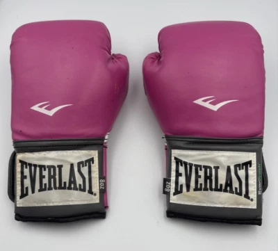 EVERLAST Women's EverFresh 8oz Pink Boxing Training Gloves MMA Sparring - Image 1 of 4