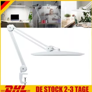 LED Schreibtischlampe Dimmbar 25W Tischlampe Büroleuchte Leselampe Beleuchtung - Bild 1 von 12