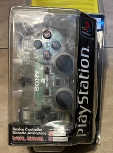 Sony Dualshock Clear Genuine PlayStation 1 PS1 Official Controller SCPH-1200 - Picture 1 of 4