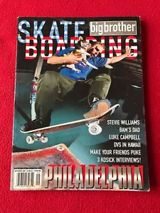 Big Brother Magazine Issue 64 Stevie Williams DVS Vans Triple Skateboarding - Picture 1 of 6