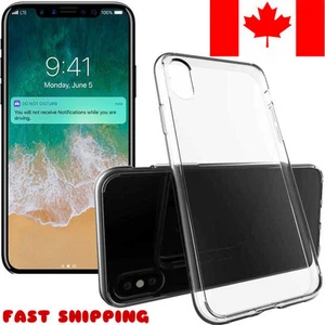 Pour iPhone XS Coque TPU Gel Silicone Caoutchouc Housse Souple pour iPhone XS 5.8 - Photo 1 sur 6