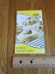 Nestle Toll House Recipe Sheet Morsels Cookies Bars Muffins FREE SHIP - Picture 1 of 1
