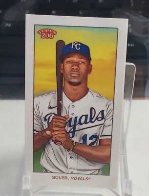 2020 Topps 206 Series 2 Jorge Soler #15 T206 Mini Kansas City Royals - Image 1 of 2