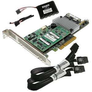 LSI Cisco UCS-RAID9271CV-8i V05 + 1GB Cache Module + BBU + 2x SAS Kabel FP - Bild 1 von 4