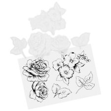  1 Sheet Floral Background Stamp Card Making Stamp Scrapbooking Crafting Floral