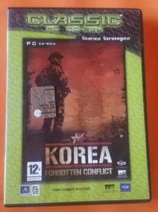 PC GAME - KOREA FORGOTTEN CONFLICT - MANUALE ITALIANO, PERFETTO (OP) - Picture 1 of 3
