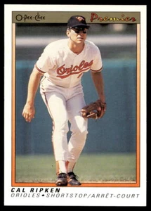 1991 O-Pee-Chee Premier #100 Cal Ripken Baltimore Orioles EX-EXMINT - Picture 1 of 2