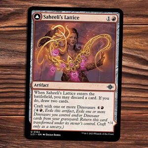 Saheeli's Lattice // Mastercraft Raptor - NM - Lost Caverns of Ixalan - MTG - Picture 1 of 2