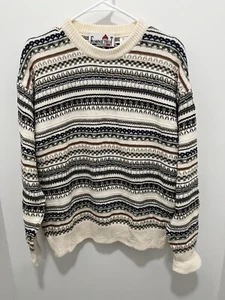 Vintage Coogi Sweater Florence Tricot Men's Pullover Size Medium - Picture 1 of 7