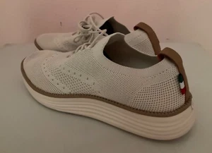 Women's Lightweight Mesh Sneakers Breathable Lace-Up Running Shoes, S 8.0, Beige - Picture 1 of 6