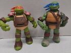 Teenage Mutant Ninja Turtle Action Figures Tmnt Leonardo And Michelangelo 2012