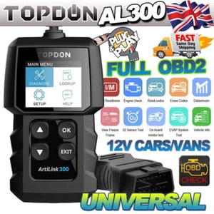 AL300 Car OBD2 OBDII EOBD Fault Code Reader Engine Diagnostic Scanner Reset Tool - Picture 1 of 12