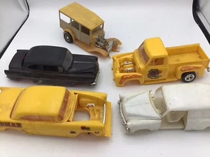 JUNKYARD LOT of Model Cars Trucks vintage partial kits for parts repair AS-IS - Picture 1 of 5