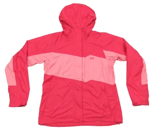 Helly Hansen Tech Rain Wind Waterproof Packable Hooded Full Zip Coat Jacket L - Picture 1 of 10