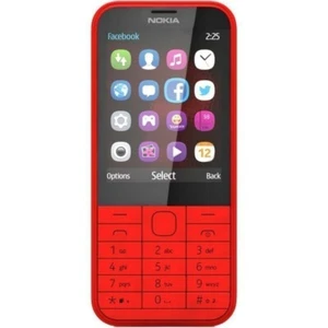 BRAND NEW NOKIA 225 - RED - SIM FREE - BLUETOOTH - 2MP CAMERA - 3G - FM RADIO - Picture 1 of 7