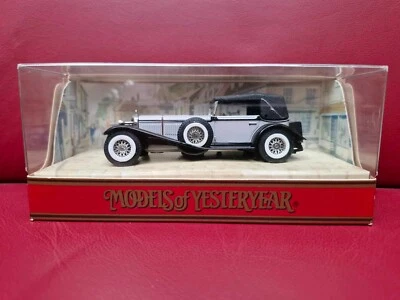 MATCHBOX MODELS OF YESTERYEAR Y-16 1928 MERCEDES-BENZ S.S. 1991 MIB OVP 1:45 - Bild 1 von 4
