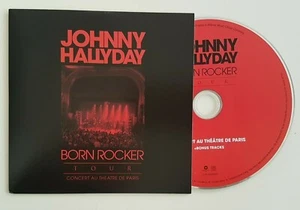 JOHNNY HALLYDAY -(titres live Bonus) BORN ROCKER TOUR A PARIS ♦ CD COMME NEUF ♦ - Picture 1 of 2