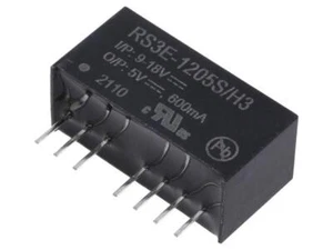 RS3E-1205S/H3 Converter: DC/DC 3W UEing: 9-18V UAusg: 5VDC IAusg: 600mA SIP8 RECOM - Picture 1 of 1