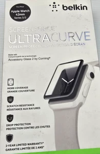 BELKIN F8W840vf SCREENFORCE Ultracurve (For Apple Watch 42mm Series 3/2) - Zdjęcie 1 z 3
