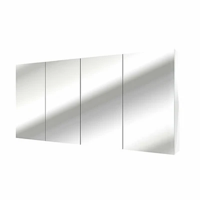 Spiegelschrank, Badspiegel, Badezimmer Spiegel City 160cm weiß - Bild 1 von 4