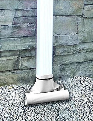 Frost King Drain Away Plastic White Extension 2.88 H x 9 W x 46 L in. DE46WH - Image 1 of 4