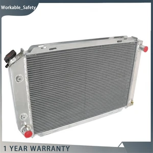Full Aluminum Racing 3 Row Radiator For Ford Mustang LX GT V8 V6 MT/AT 1979-1993 - Bild 1 von 10
