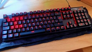 ✅ Teclado HyperX Alloy Elite DE QWERTZ Gaming Office Keyboard Cherry MX rojo LED - Imagen 1 de 1