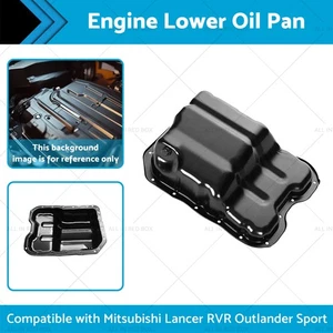 Engine Lower Oil Pan Suitable for Mitsubishi Lancer RVR Outlander Sport 2.0L - Picture 1 of 8