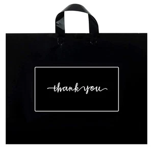Thank You Merchandise Bags 50Pcs 12x15In Extra Thick 3.15Mil Retail Shopping ... - Picture 1 of 9